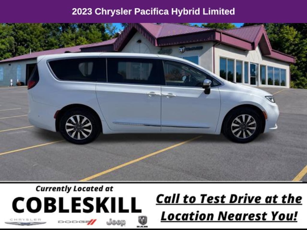 Used 2023 Chrysler Pacifica Plug-In Hybrid Limited Van Passenger Van