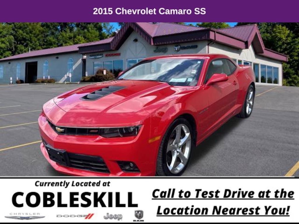 Used 2015 Chevrolet Camaro SS w/1SS Coupe