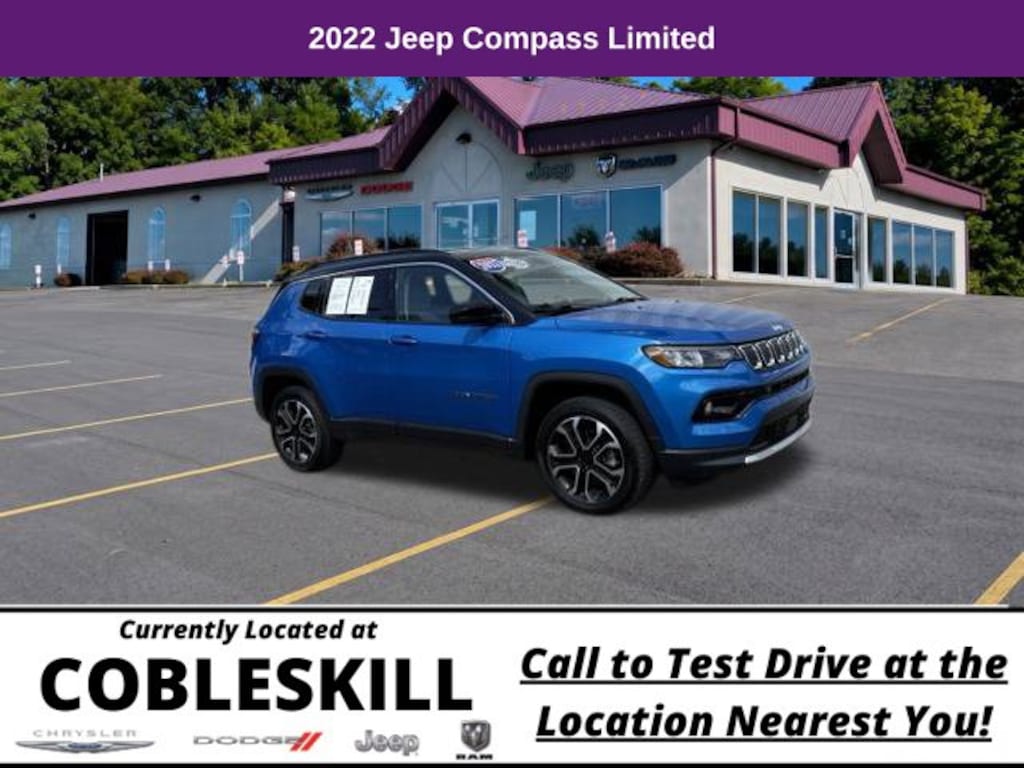 Used 2022 Jeep Compass Limited SUV