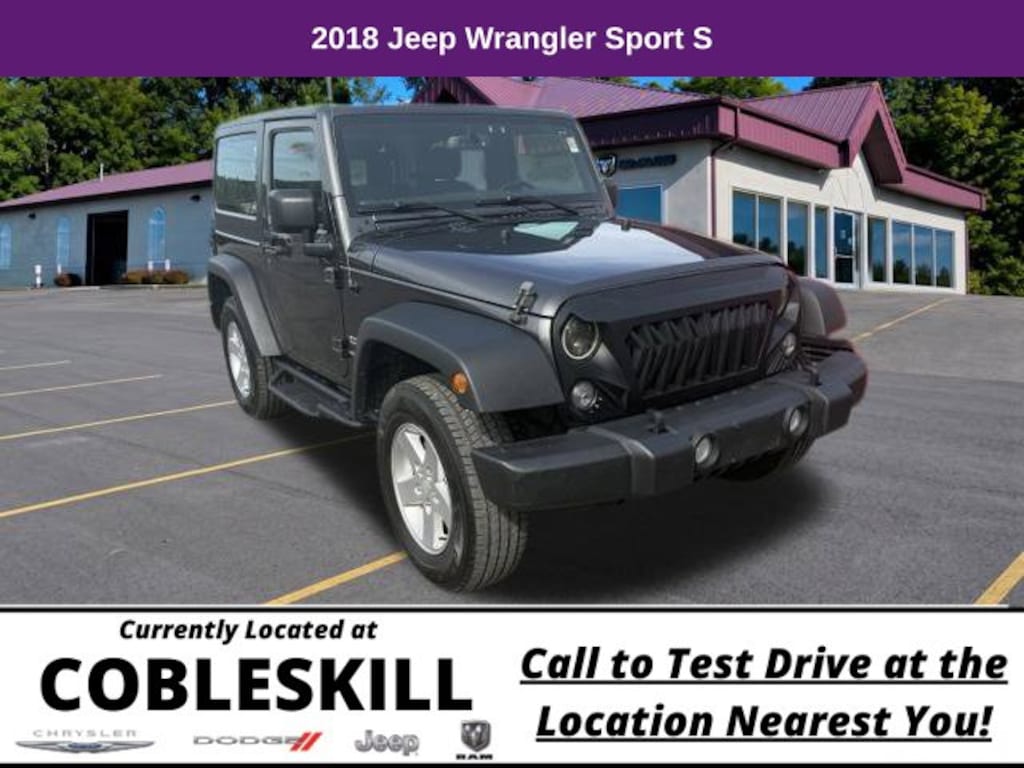 Used 2018 Jeep Wrangler JK Sport SUV