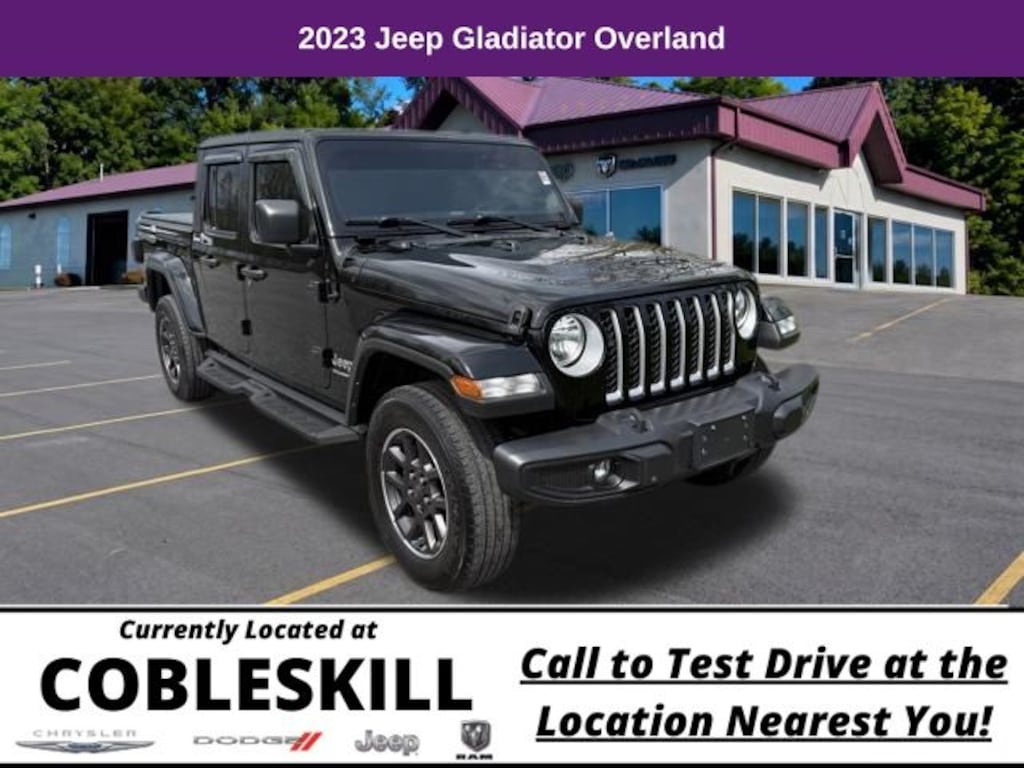 Used 2023 Jeep Gladiator Overland Truck Crew Cab