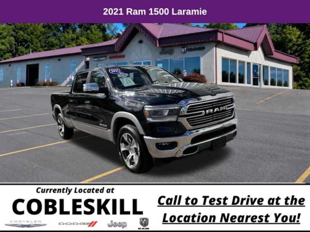 Used 2021 Ram 1500 Laramie Truck Crew Cab