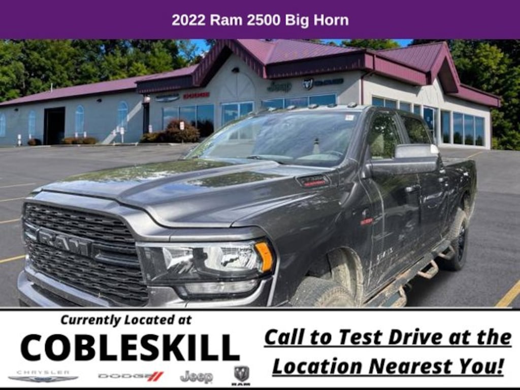 Used 2022 Ram 2500 Big Horn Truck Crew Cab