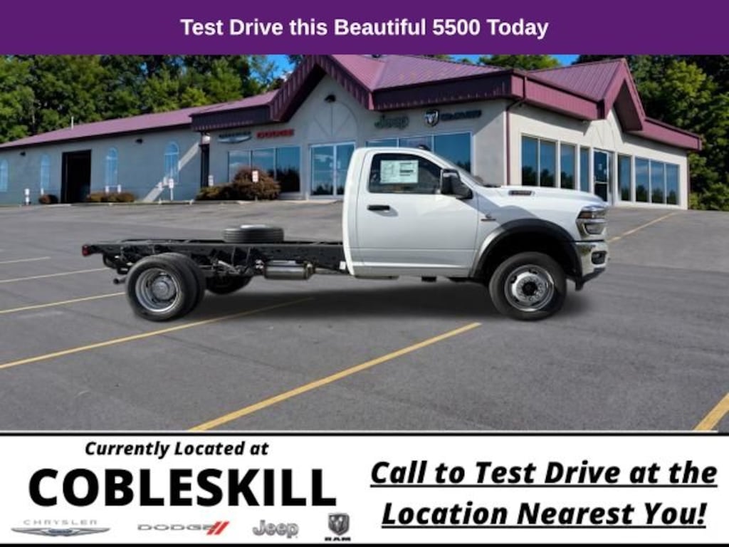 New 2026 Ram 5500HD Tradesman Pickup