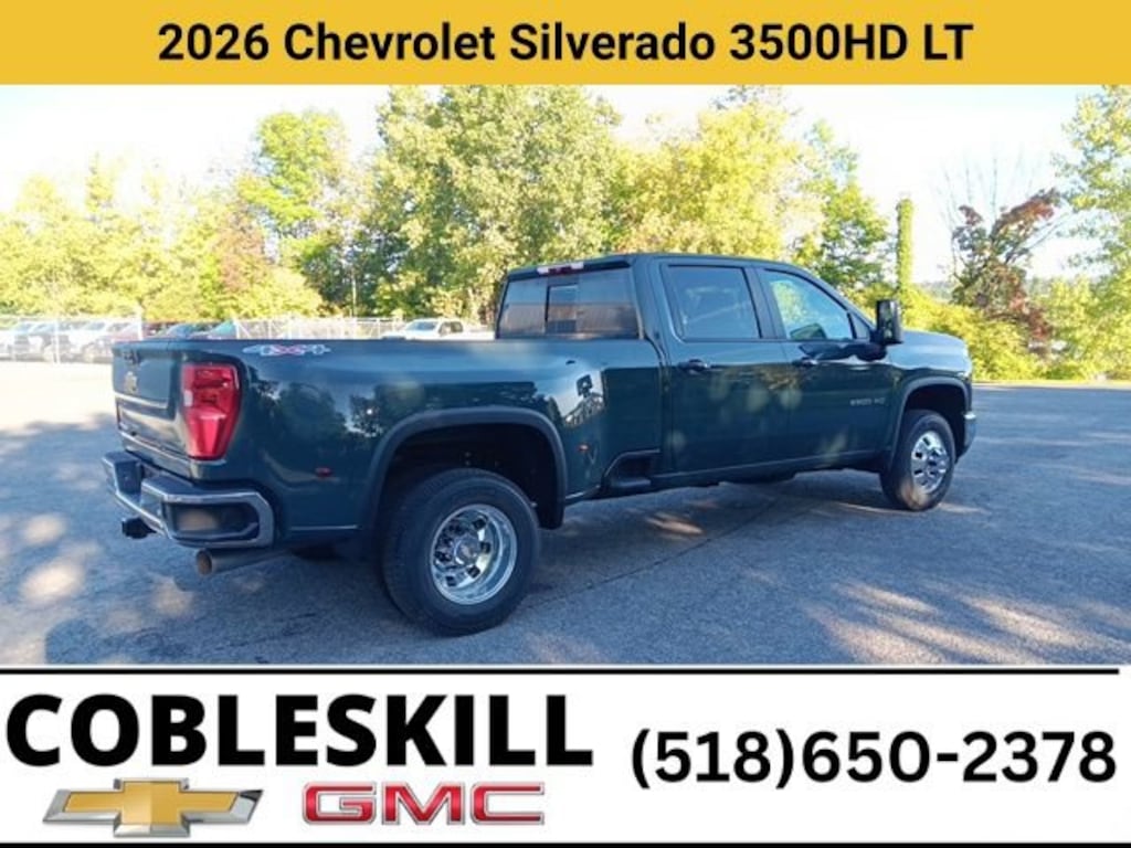 New 2026 Chevrolet Silverado 3500 HD LT DRW Truck