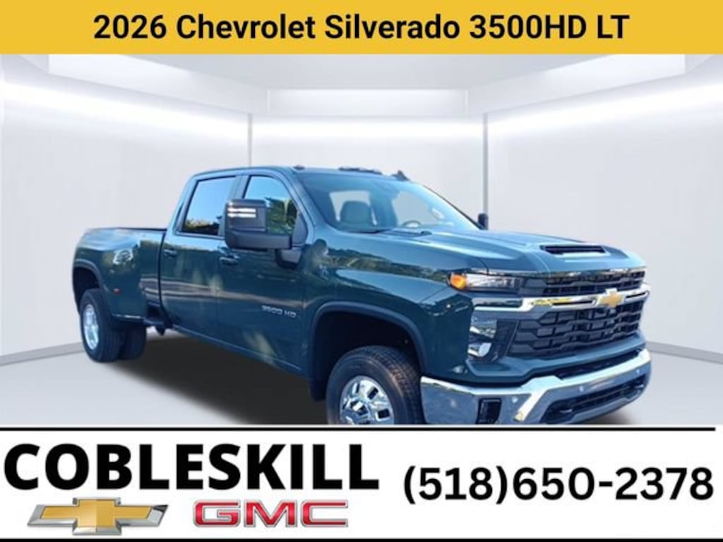 New 2026 Chevrolet Silverado 3500 HD LT DRW Truck