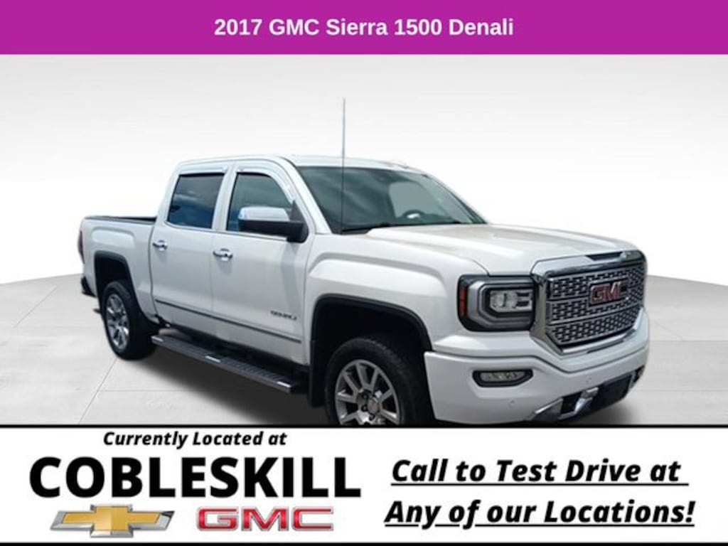 Used 2017 GMC Sierra 1500 Denali Truck Crew Cab