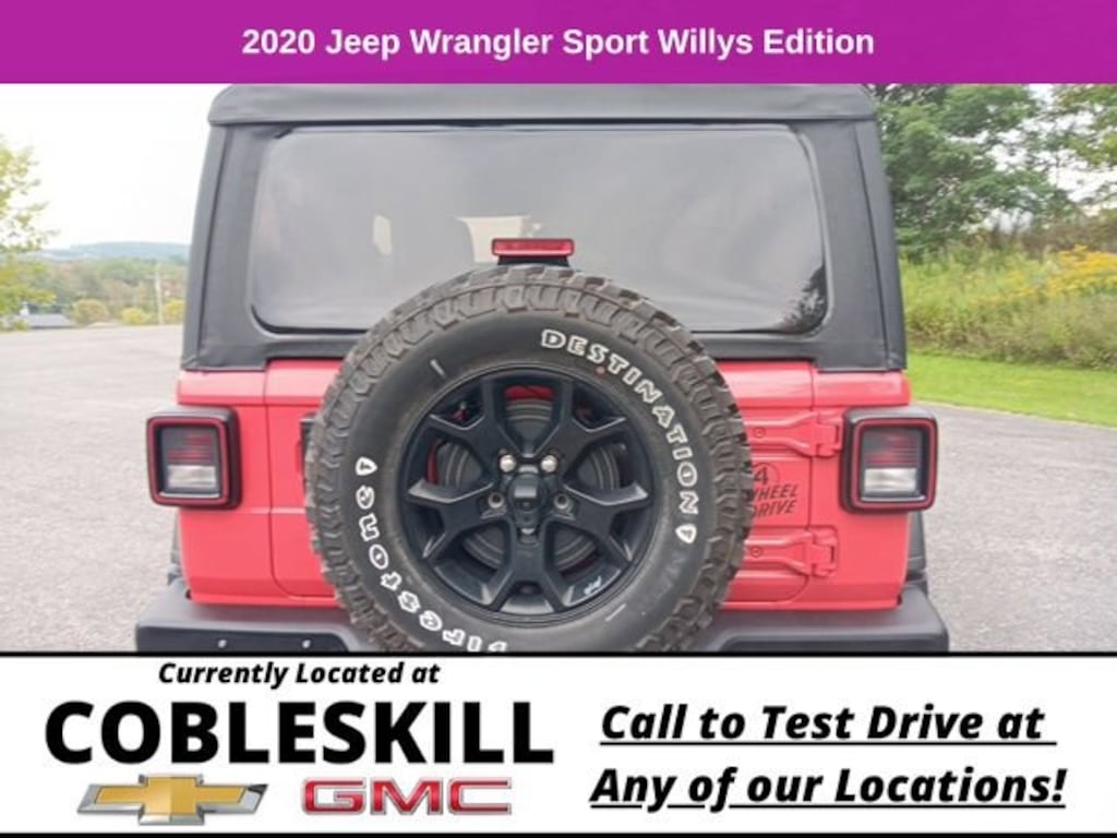 Used 2020 Jeep Wrangler Willys
