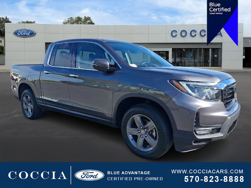 Certified 2021 Honda Ridgeline RTL-E Truck