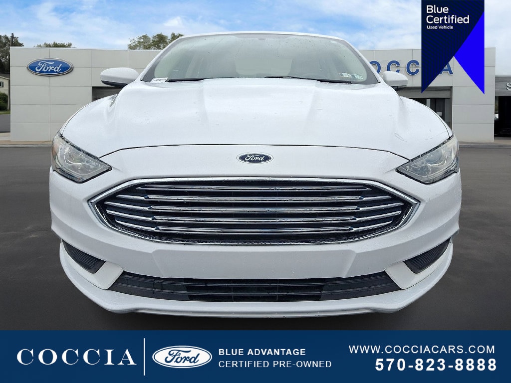 Certified 2018 Ford Fusion SE with VIN 3FA6P0HD3JR275902 for sale in Wilkes-Barre, PA
