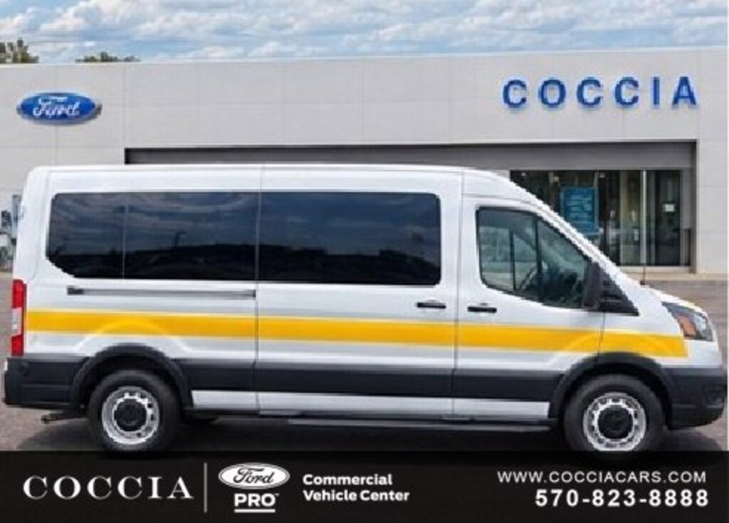 New 2026 Ford Transit Commercial Passenger Van XL Wagon