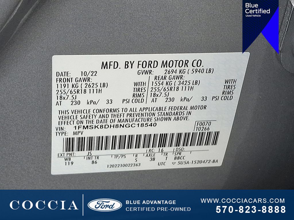 2022 Ford Explorer XLT - Photo 27
