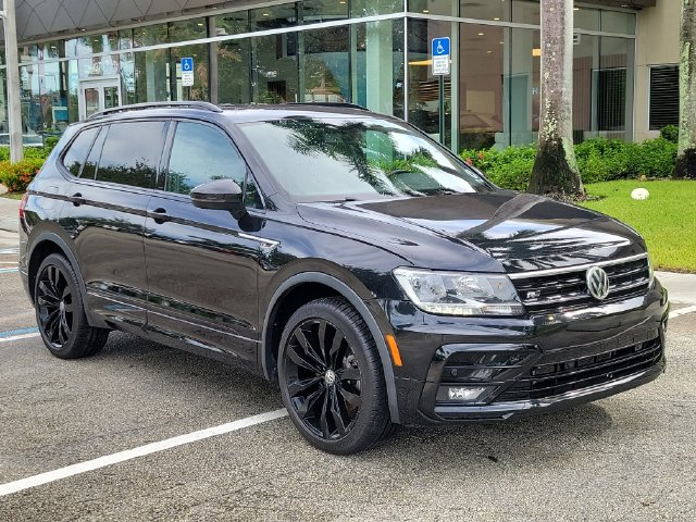 Used 2021 Volkswagen Tiguan 2.0T SE R-Line Black SUV