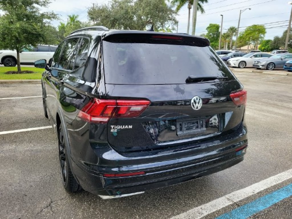 Used 2021 Volkswagen Tiguan 2.0T SE R-Line Black SUV