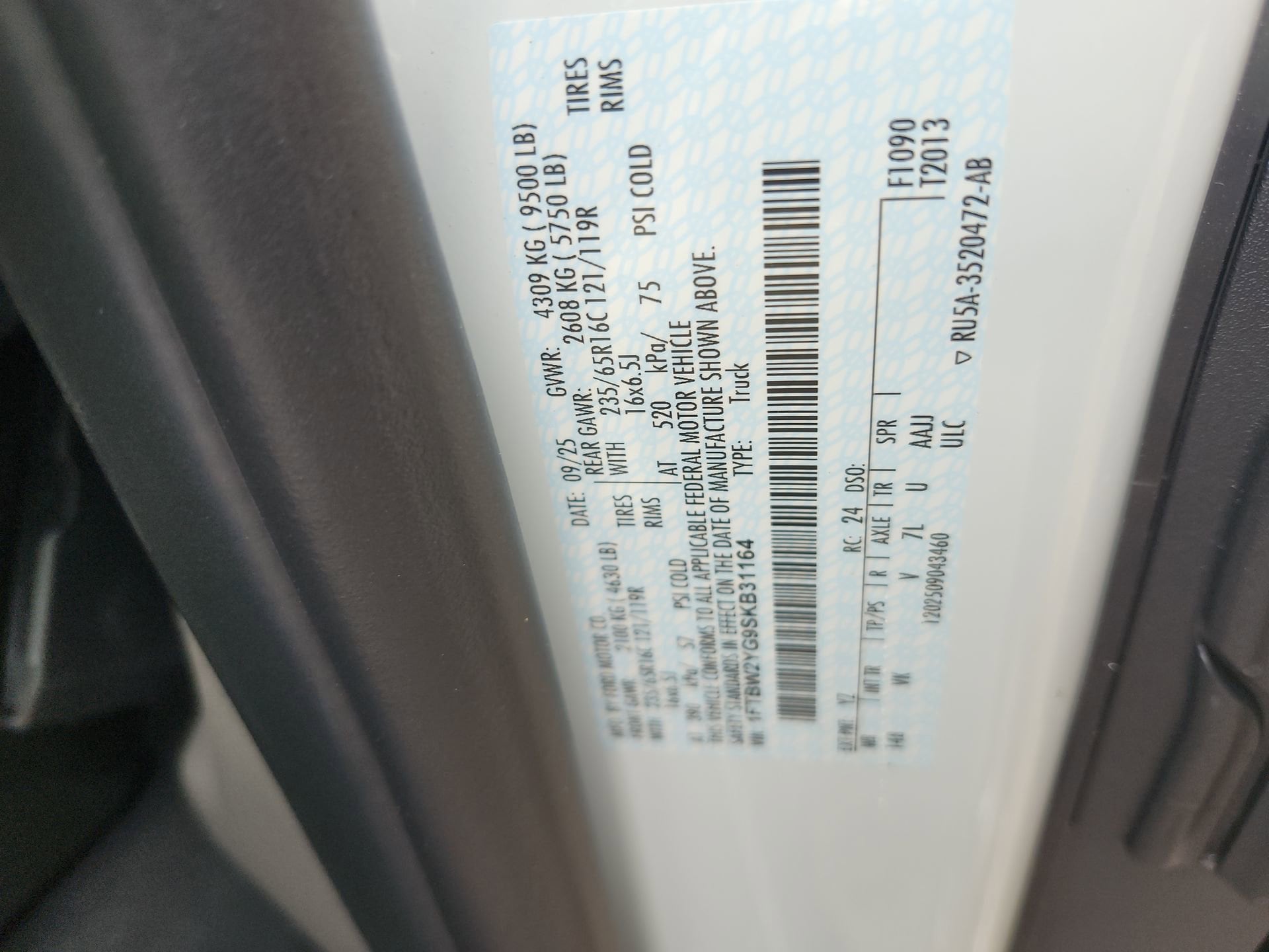 2025 Ford Transit Van Base - Photo 21