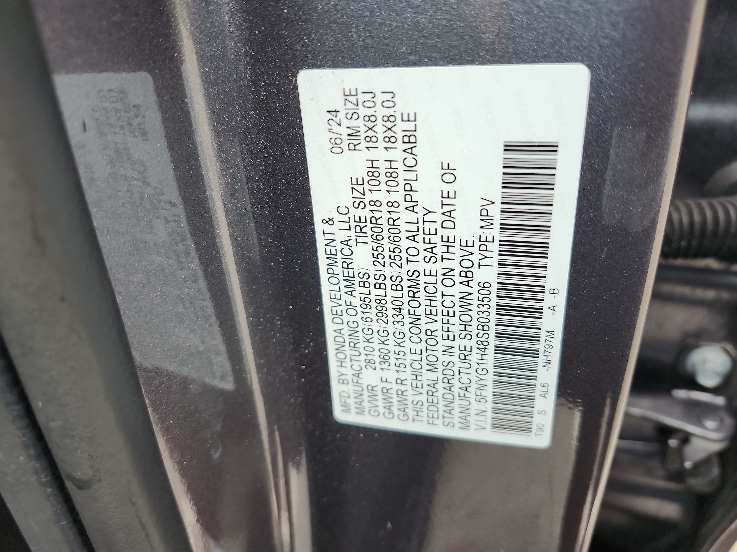 2025 Honda Pilot EX-L - Photo 24