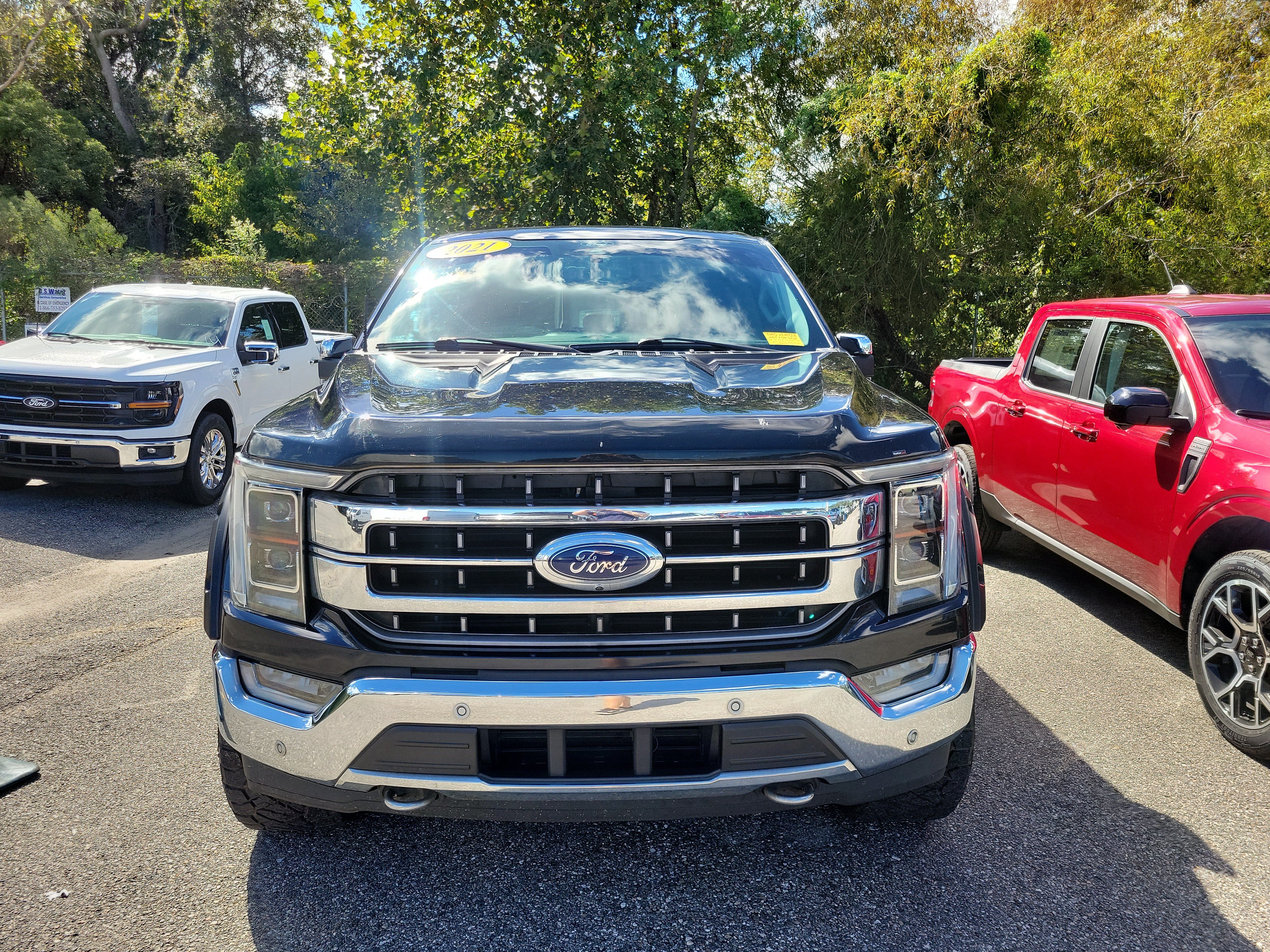Used 2021 Ford F-150 LARIAT Truck SuperCrew Cab