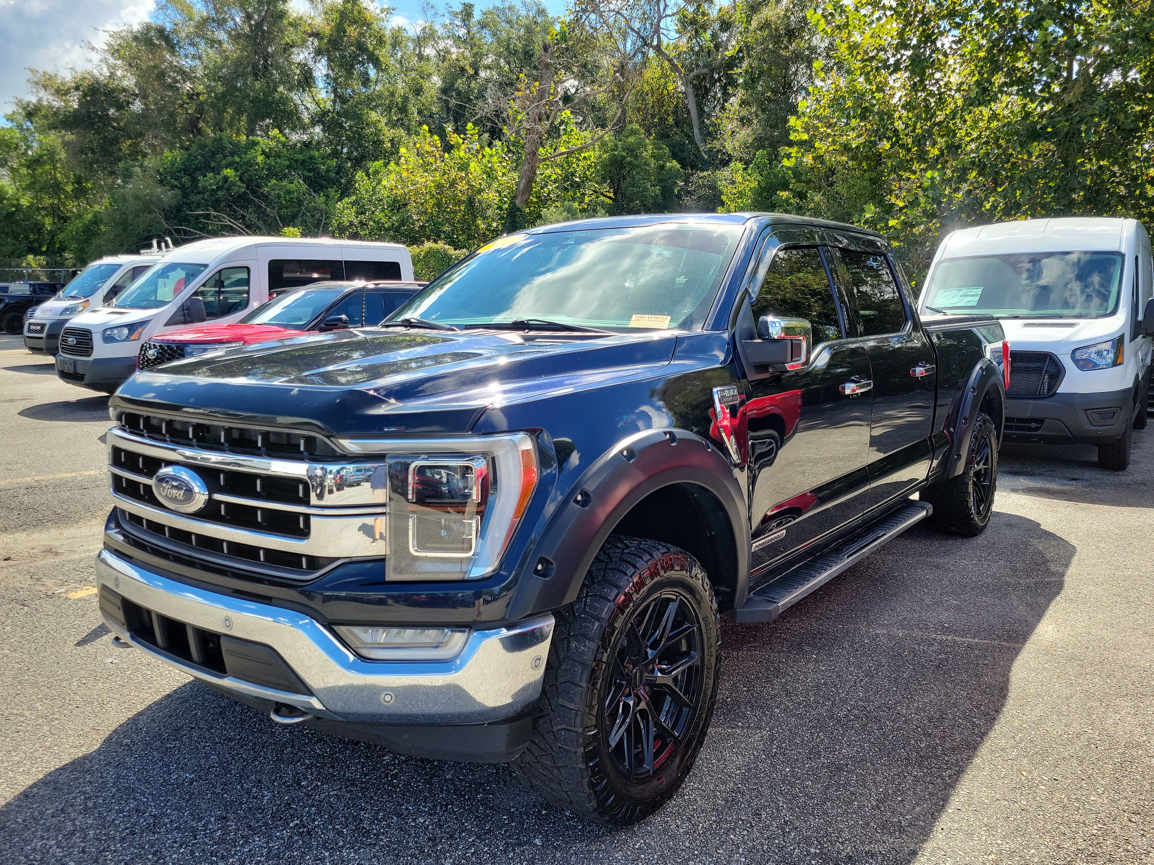 Used 2021 Ford F-150 LARIAT Truck SuperCrew Cab