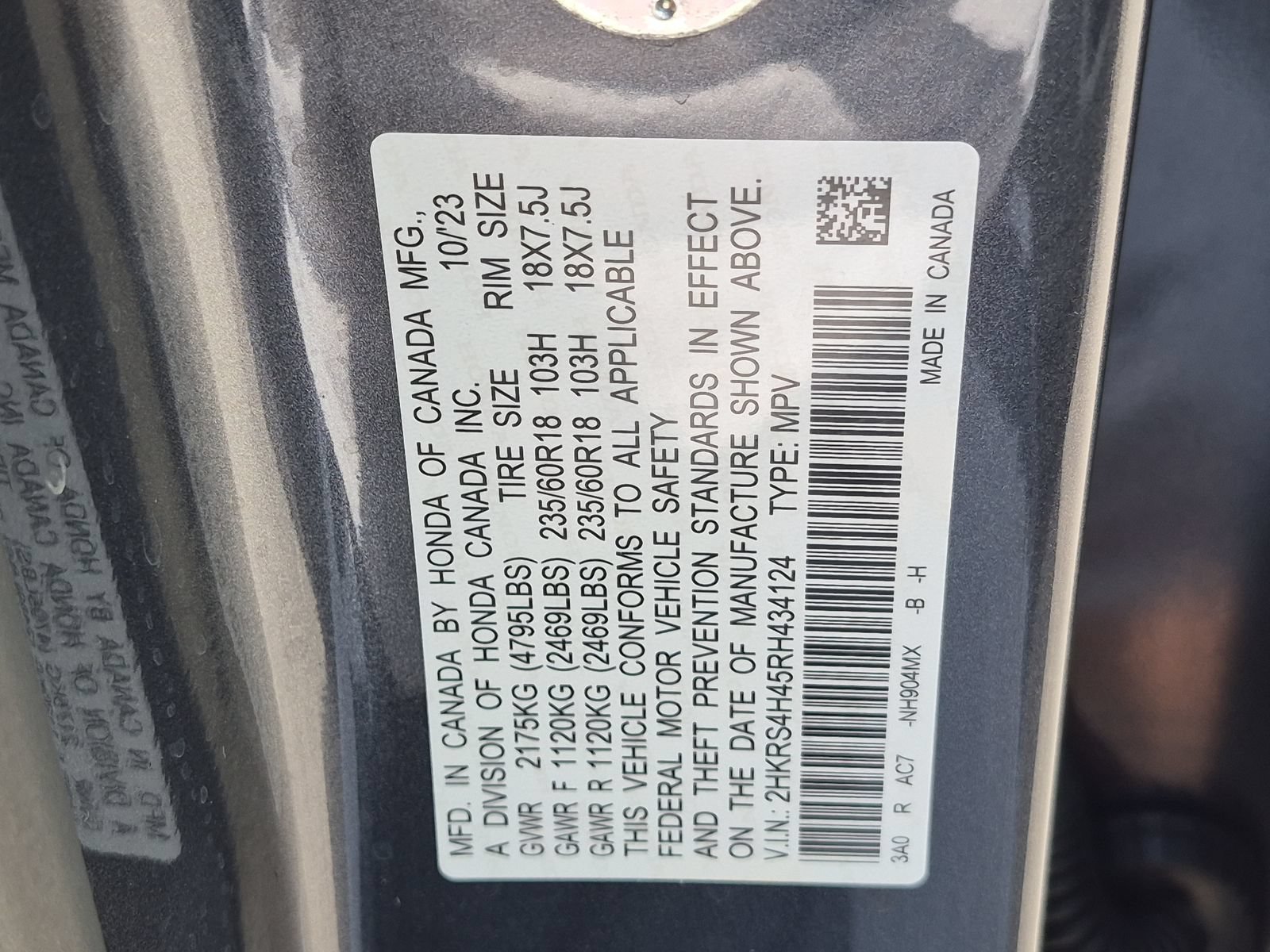 2024 Honda CR-V EX - Photo 23