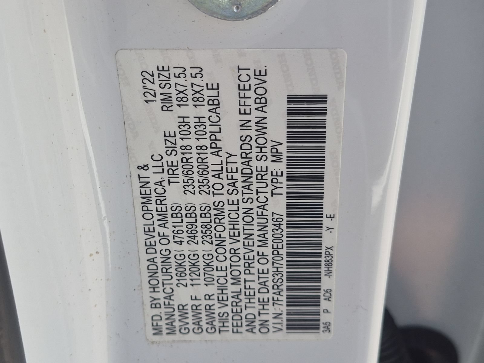 2023 Honda CR-V EX-L - Photo 24