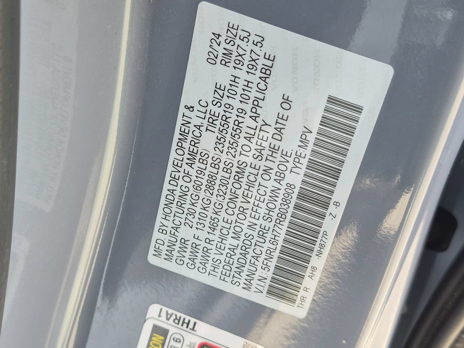 2024 Honda Odyssey SPORT - Photo 23