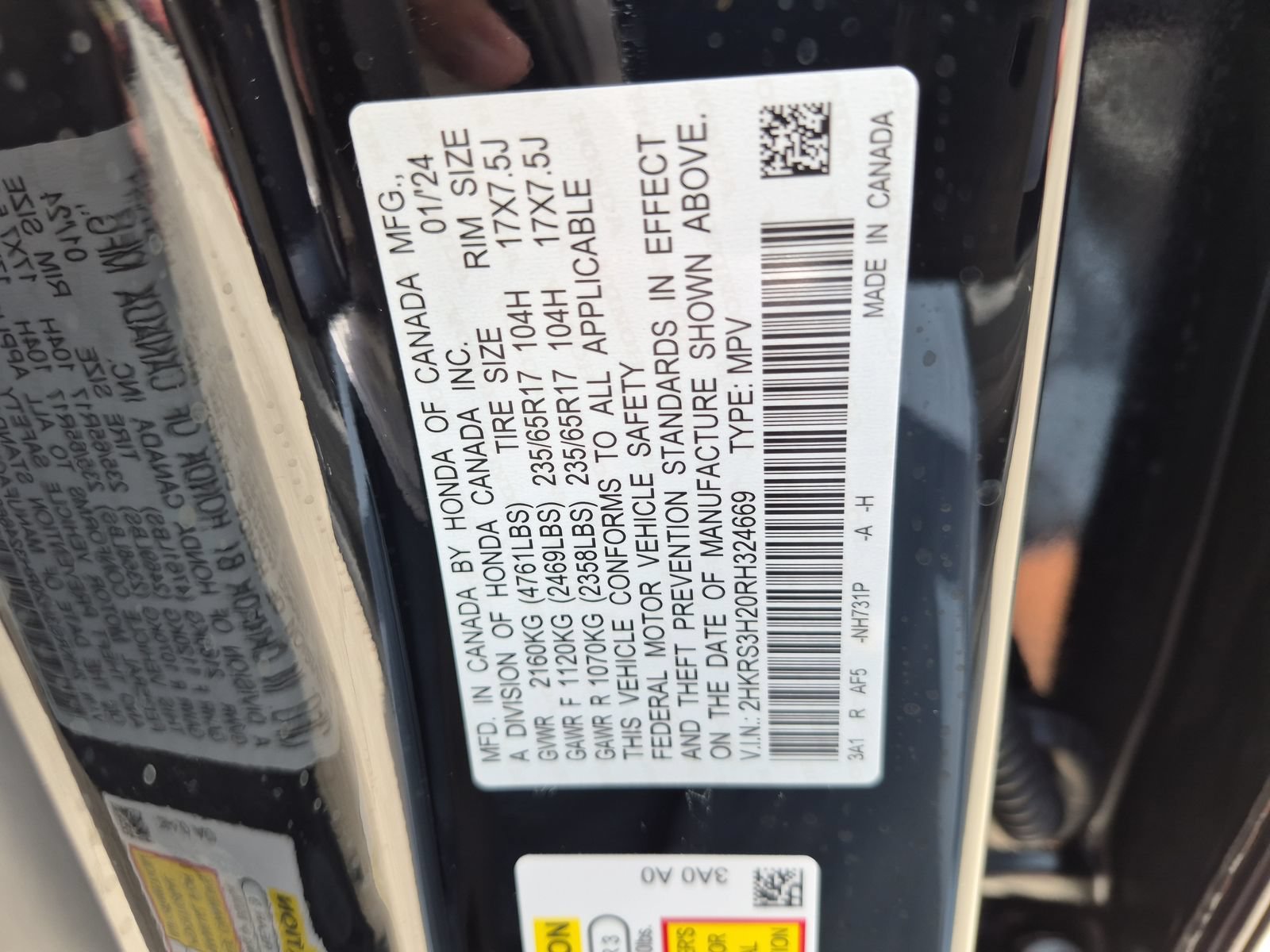 2024 Honda CR-V LX - Photo 24