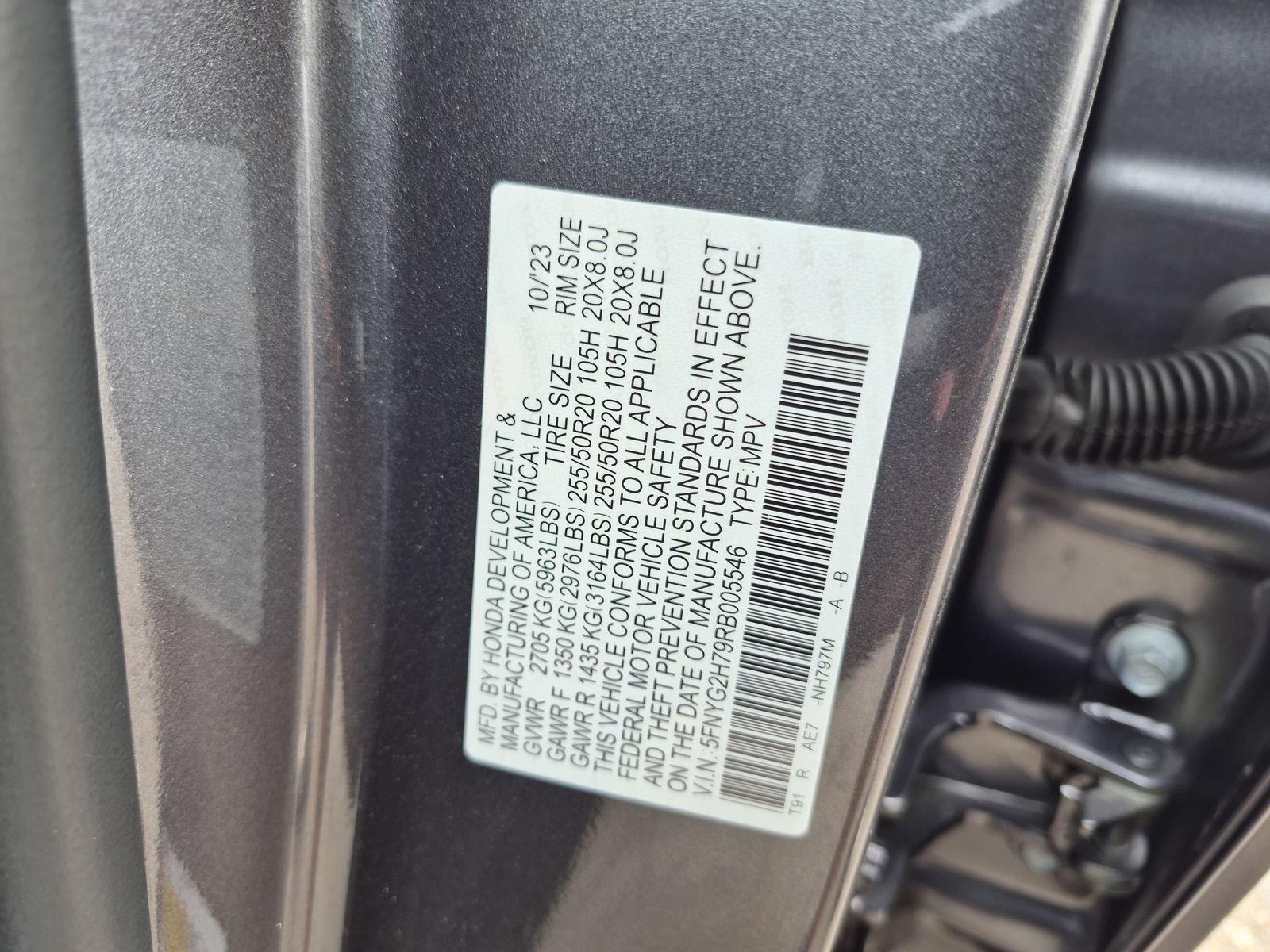 2024 Honda Pilot Touring - Photo 26