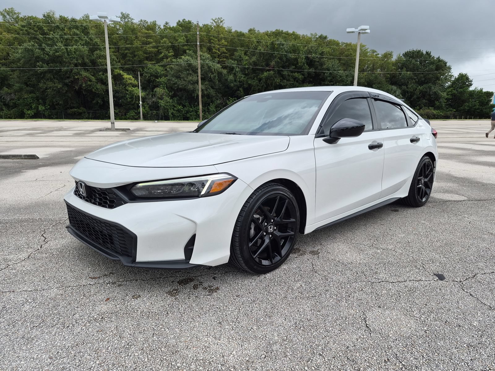 Certified 2025 Honda Civic Hatchback Sport Sport CVT