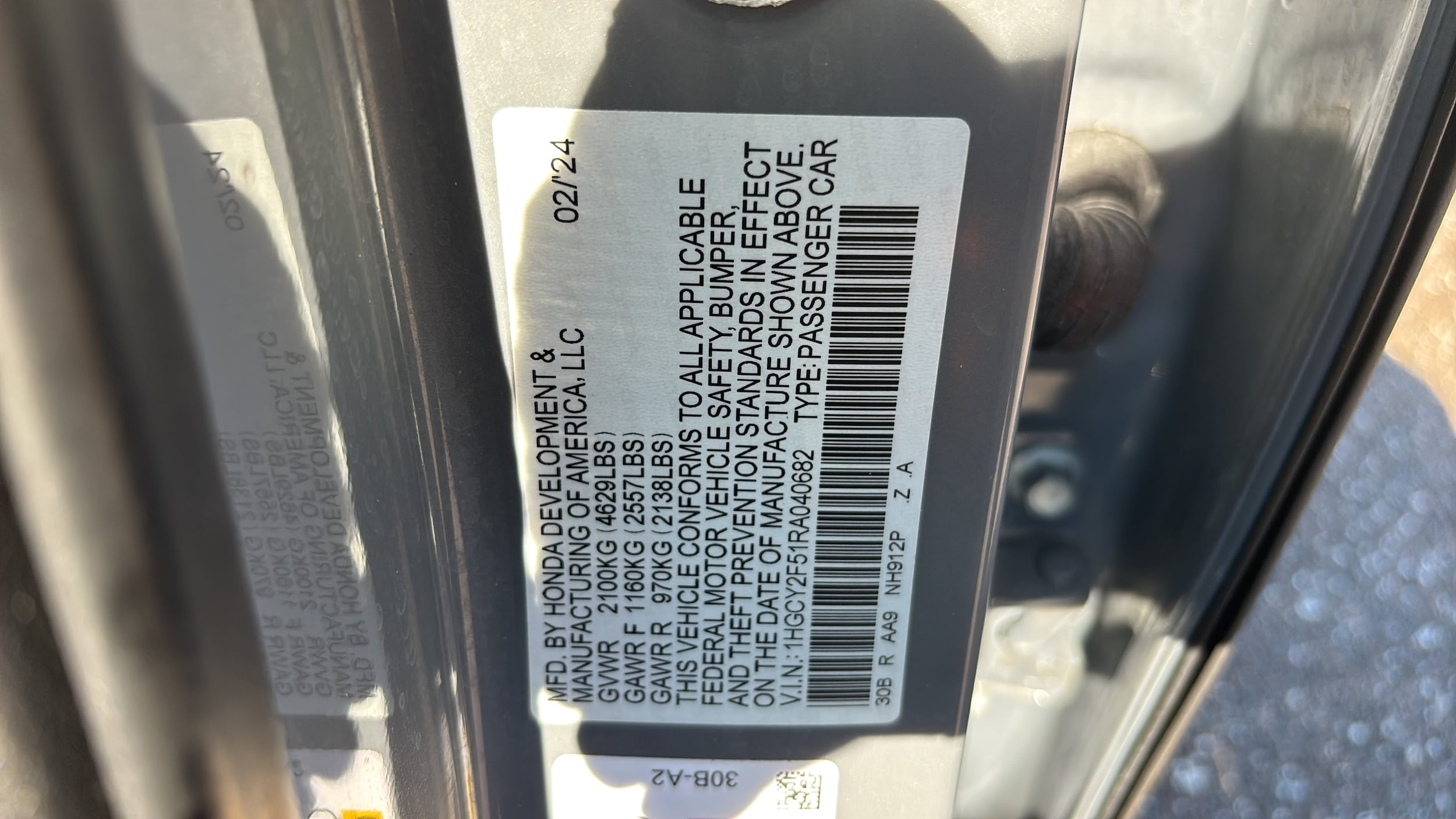 2024 Honda Accord Hybrid Sport - Photo 18
