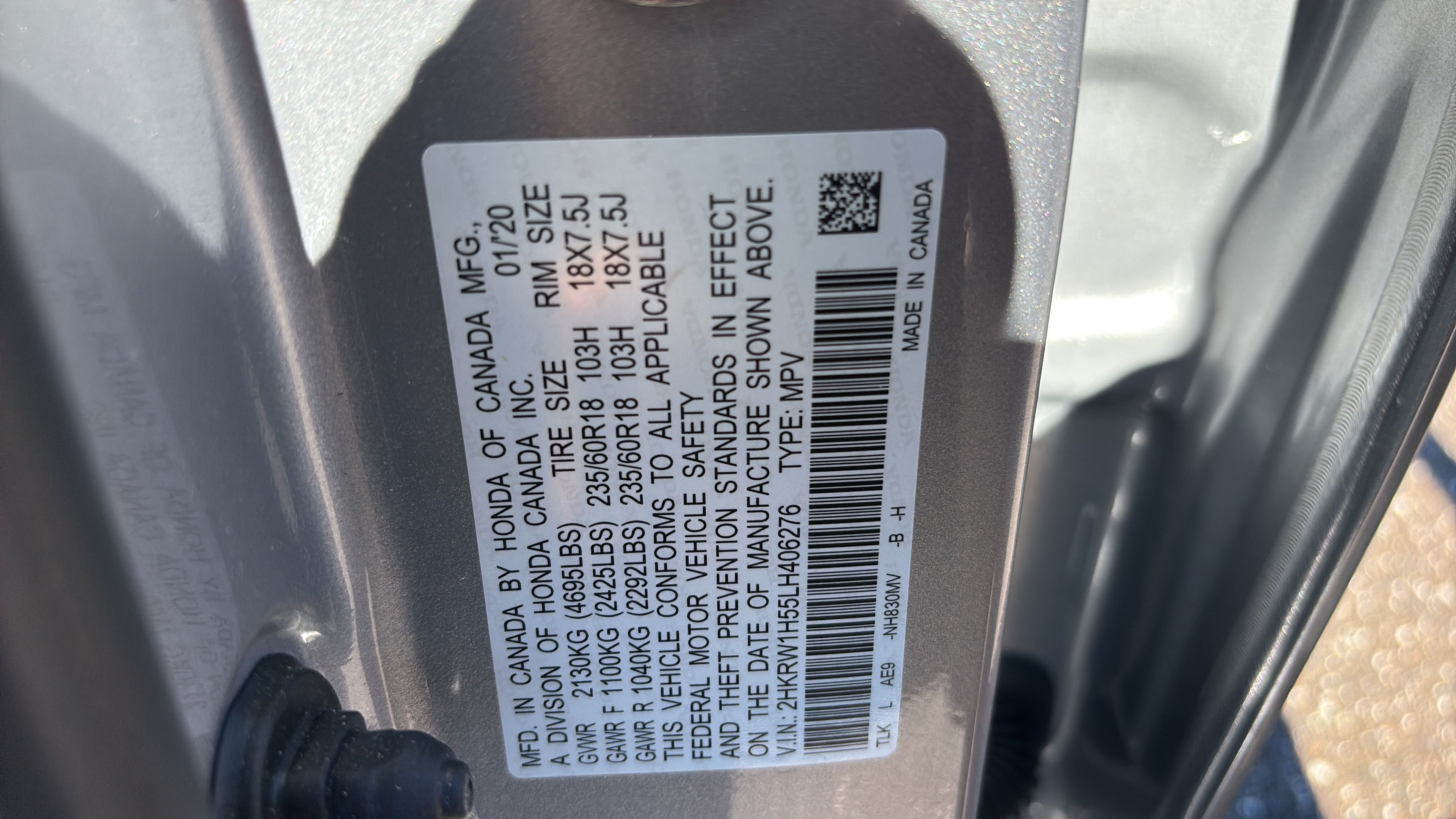 2020 Honda CR-V EX - Photo 21