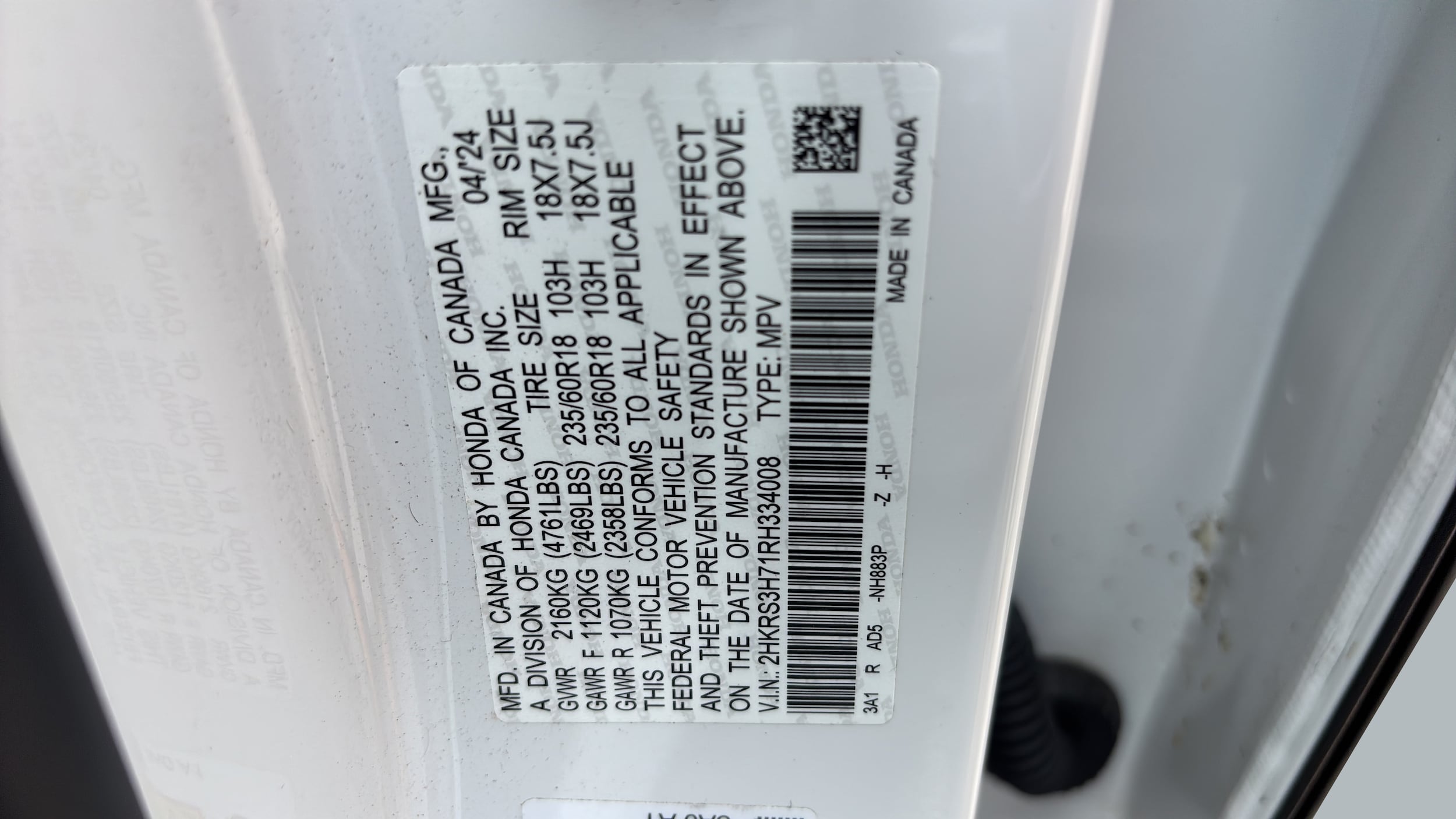 2024 Honda CR-V EX-L - Photo 19