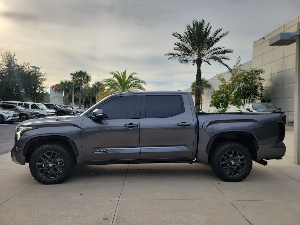 Certified 2025 Toyota Tundra i-FORCE MAX Platinum Truck CrewMax