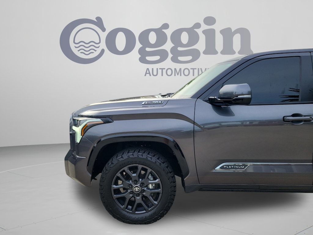 Certified 2025 Toyota Tundra i-FORCE MAX Platinum Truck CrewMax