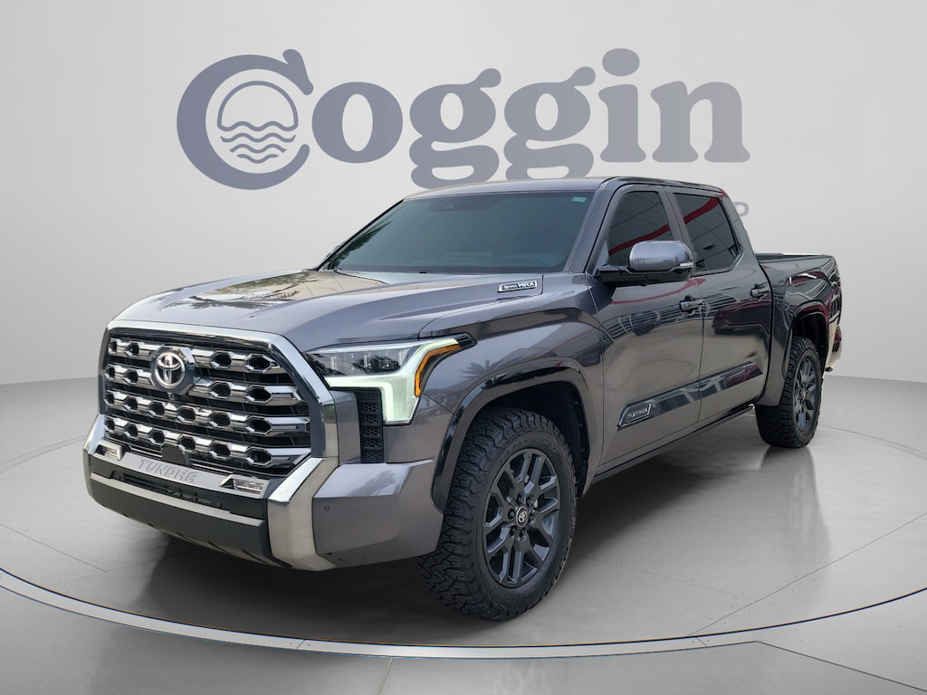 Certified 2025 Toyota Tundra i-FORCE MAX Platinum Truck CrewMax