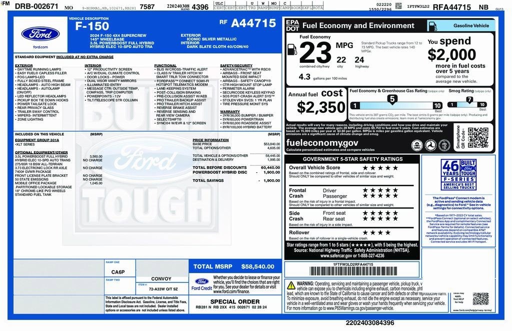 Used 2024 Ford F-150 XLT