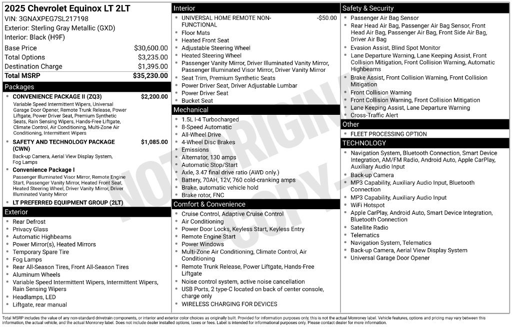 Used 2025 Chevrolet Equinox LT SUV