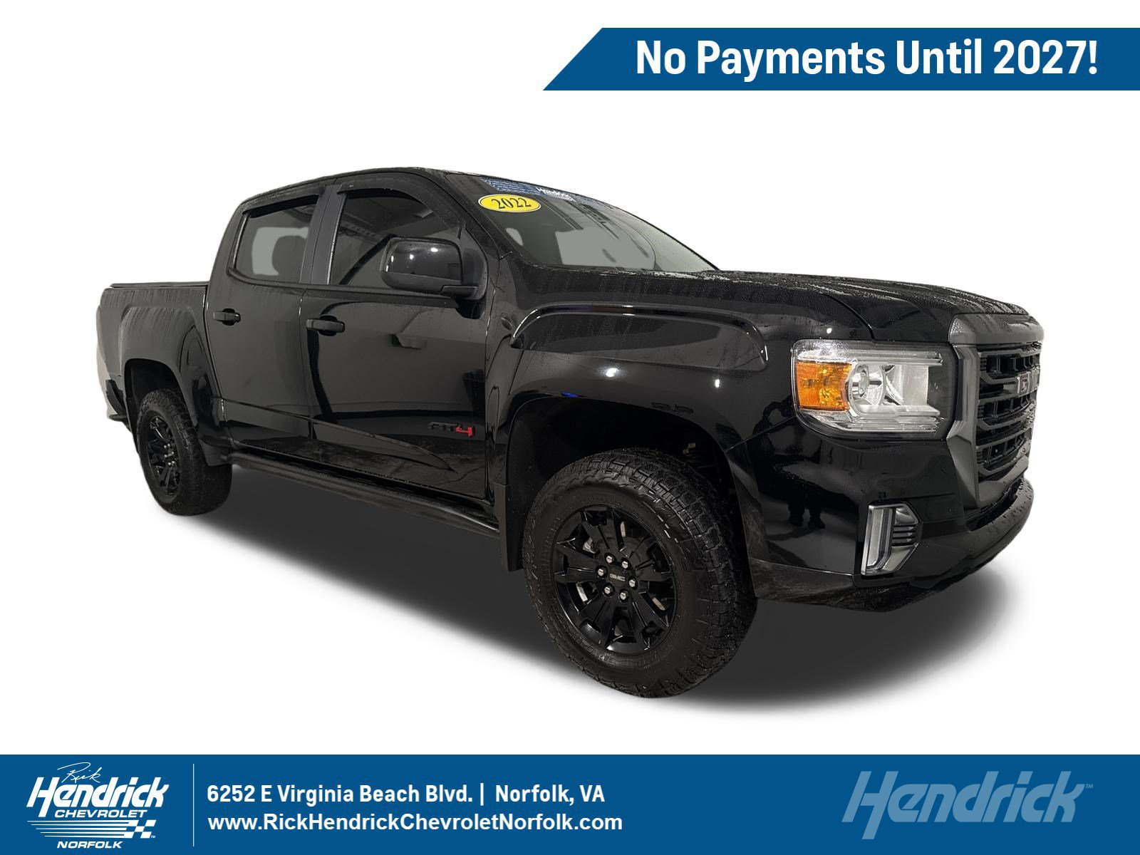 Used 2022 GMC Canyon 4WD AT4 w/Cloth Pickup