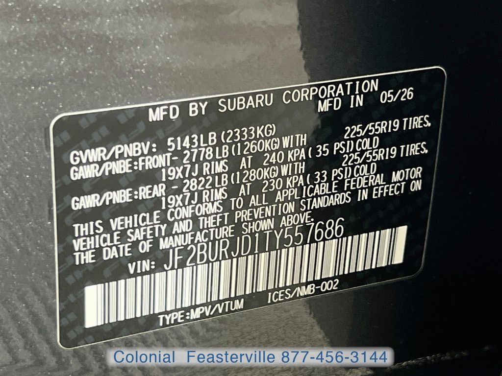 2026 Subaru Outback Touring XT - Photo 39