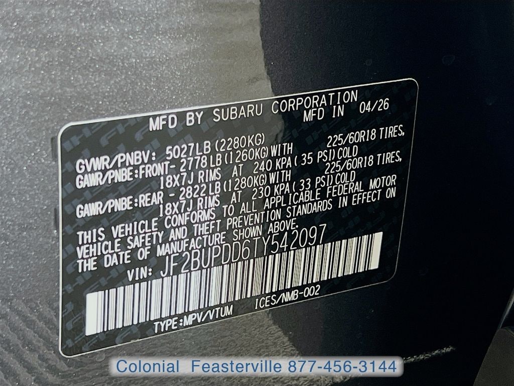 2026 Subaru Outback Limited - Photo 38