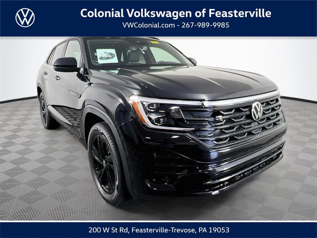 New 2026 Volkswagen Atlas Cross Sport SEL R-Line Black SUV