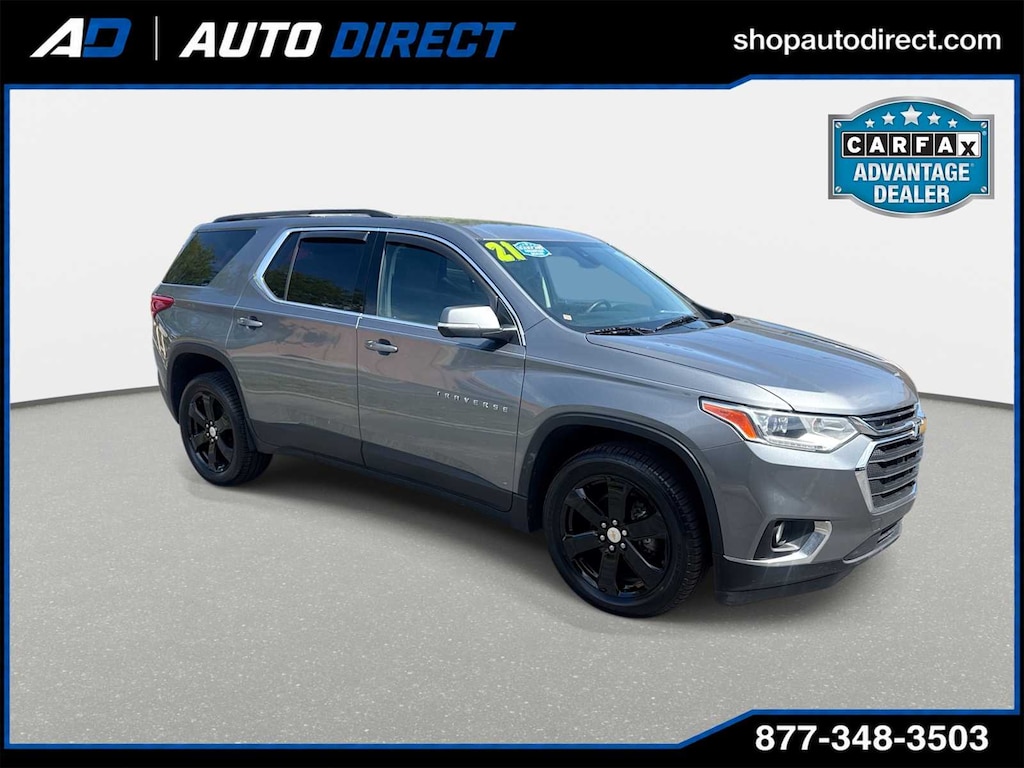 Used 2021 Chevrolet Traverse LT Leather SUV