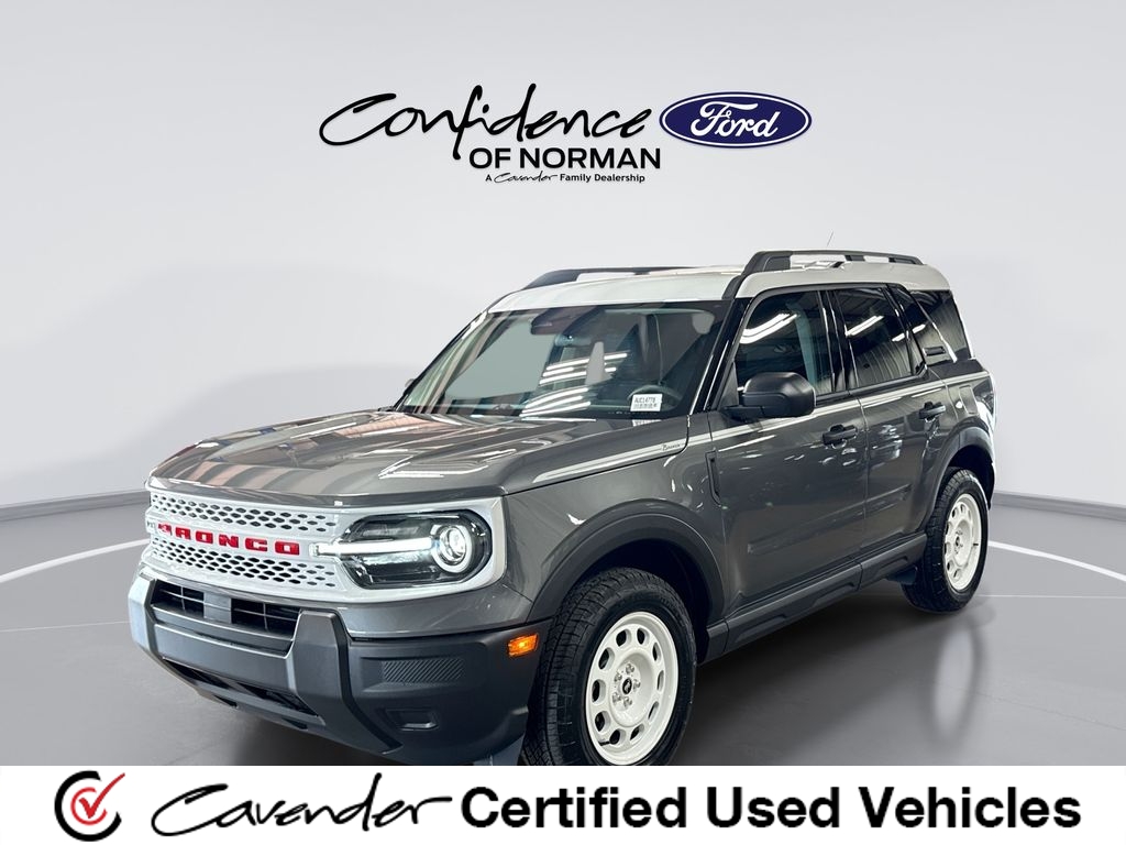 Certified 2025 Ford Bronco Sport Heritage SUV