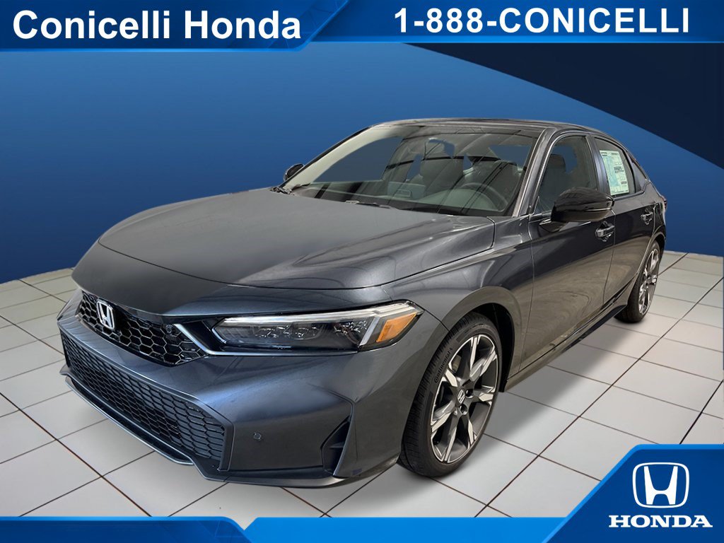 New 2026 Honda Civic Sedan Hybrid Sport Touring Car