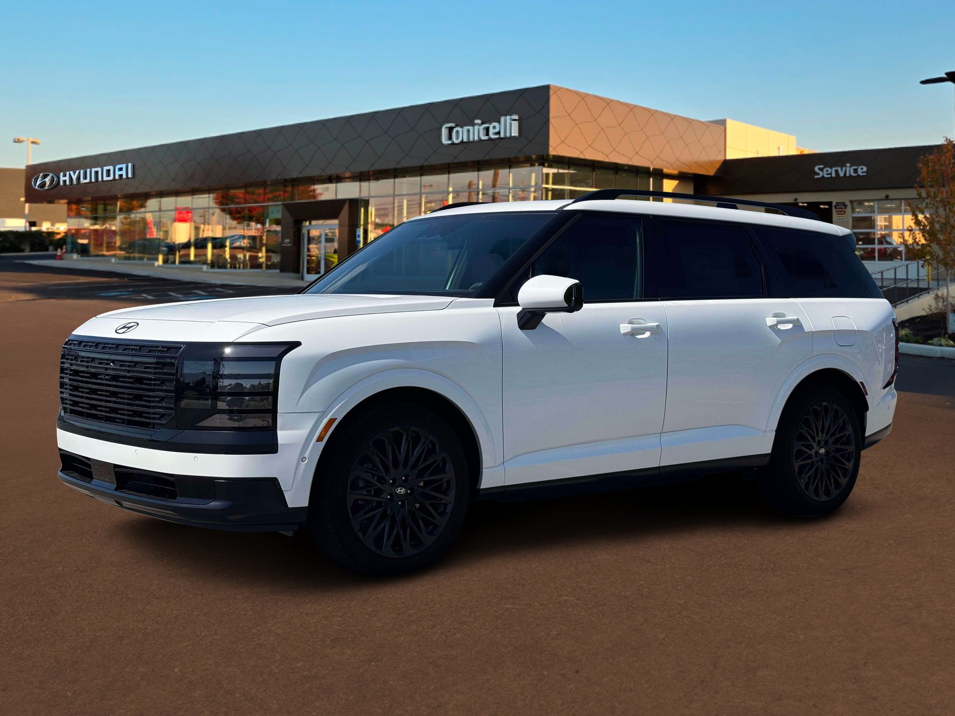 New 2027 Hyundai Palisade Hybrid Calligraphy Black Ink SUV