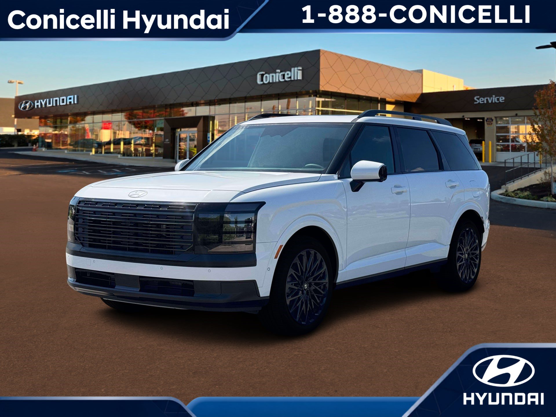 New 2027 Hyundai Palisade Hybrid Calligraphy Black Ink SUV