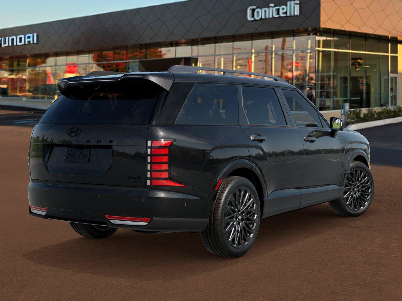 New 2027 Hyundai Palisade Hybrid Calligraphy Black Ink SUV