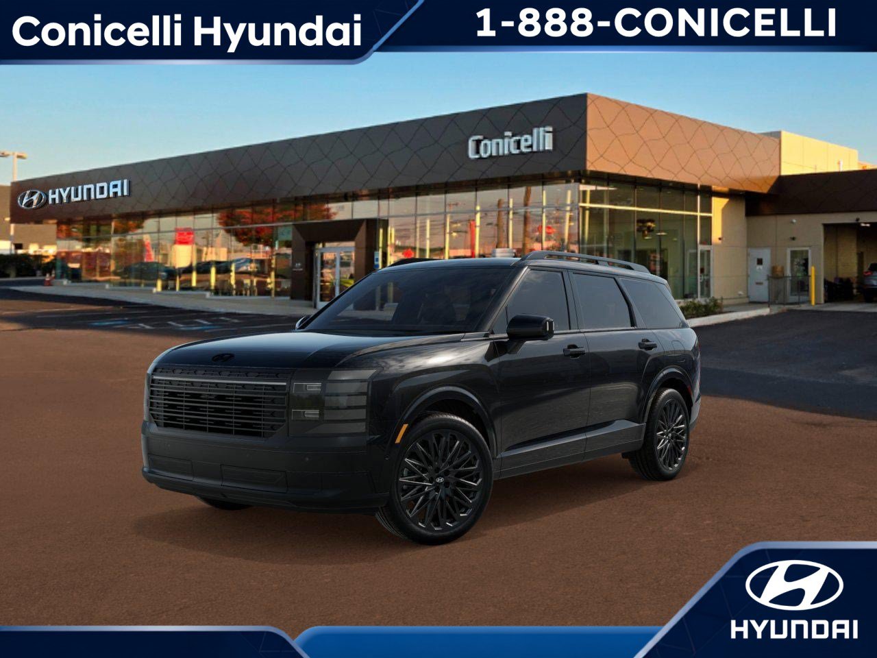 New 2027 Hyundai Palisade Hybrid Calligraphy Black Ink SUV