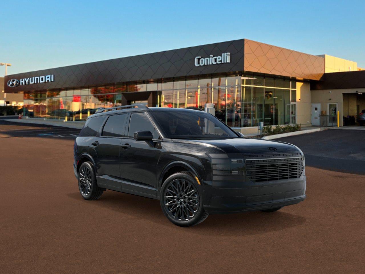 New 2027 Hyundai Palisade Hybrid Calligraphy Black Ink SUV