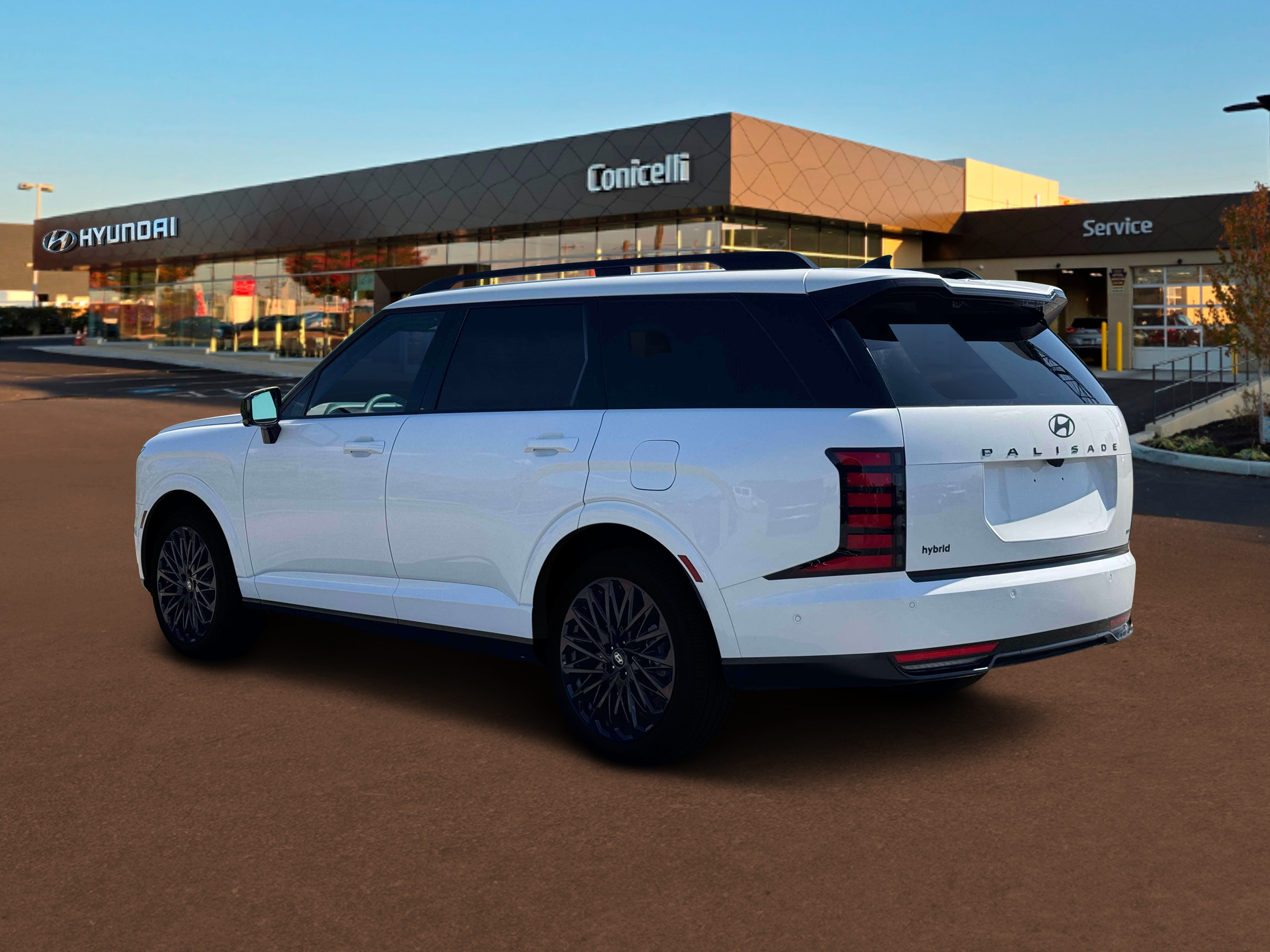 New 2027 Hyundai Palisade Hybrid Calligraphy Black Ink SUV