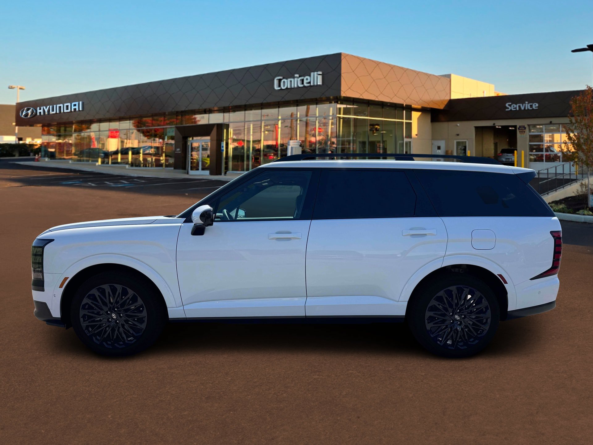 New 2027 Hyundai Palisade Hybrid Calligraphy Black Ink SUV